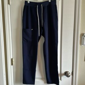 Fabletics Men's Navy Dark Blue Intake Scrub Pants